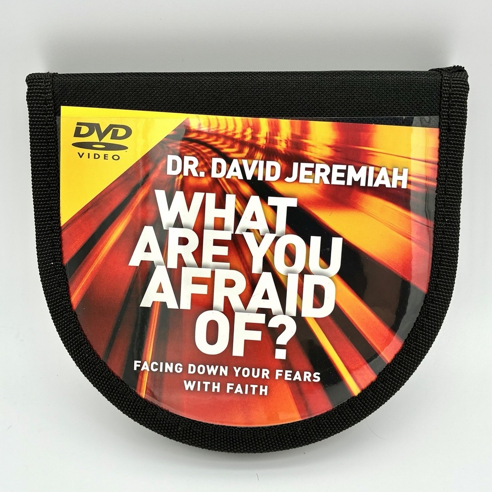 What Are You Afraid Of 10-Disc DVD Set Dr David Jeremiah Turning Point Pastor